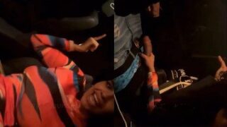 سكس رهف القنون في السيارة تدعك وتمص زب صديقها وهو بسوق