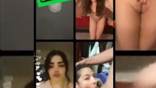 أية خلف عارية مع صديقاتها الشراميط في لايف واحد